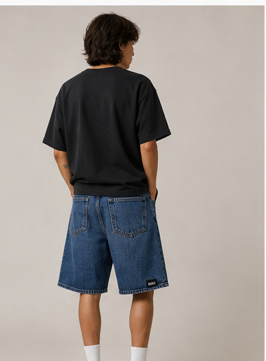 Denim Jort view 3