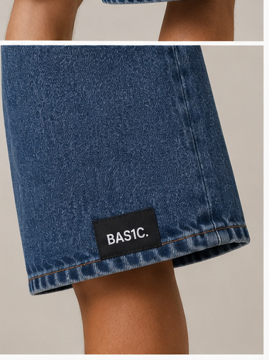 Denim Jort view 8